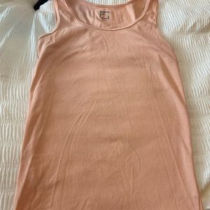 Peach tank top size small